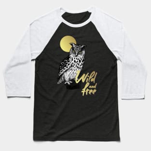 owl 1 Baseball T-Shirt